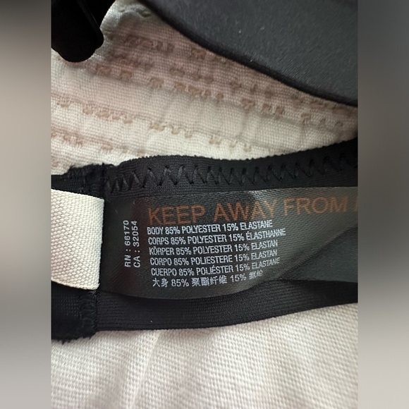 Free People Oh Scuba Bralette in Black Size Medium - Picture 7 of 13